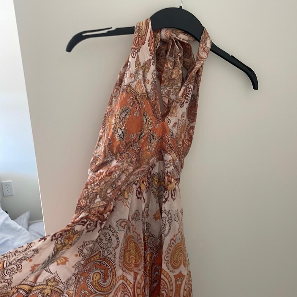 Orange dress